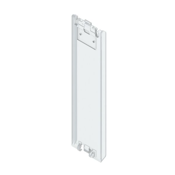 Hinged cover, IP20 in installed state, Plastic, Transparent, Width: 22 image 2