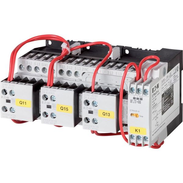Star-delta contactor combination, 380 V 400 V: 11 kW, 230 V 50 Hz, 240 V 60 Hz, AC operation image 18
