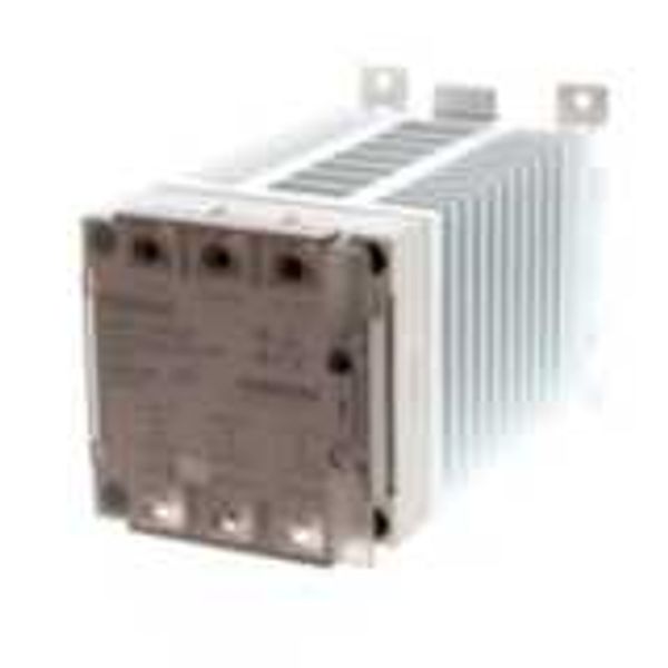 Solid-State relay, 3-pole, DIN-track mounting, 15 A, 264 VAC max image 1