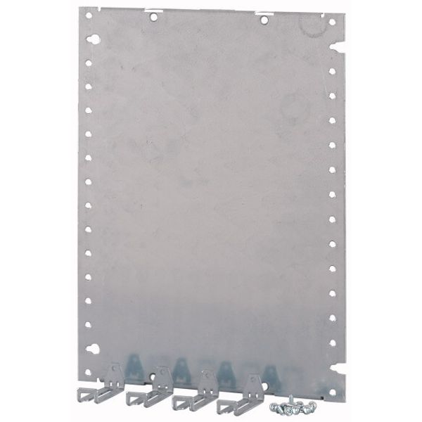 Mounting plate for MCCBs/Fuse Switch Disconnectors, HxW 500 x 400mm image 1