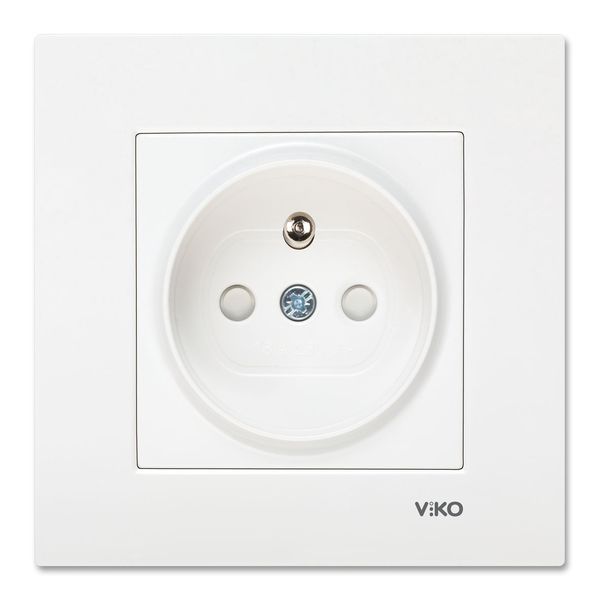 Karre White (Quick Connection) Child Protected UPS Socket image 1