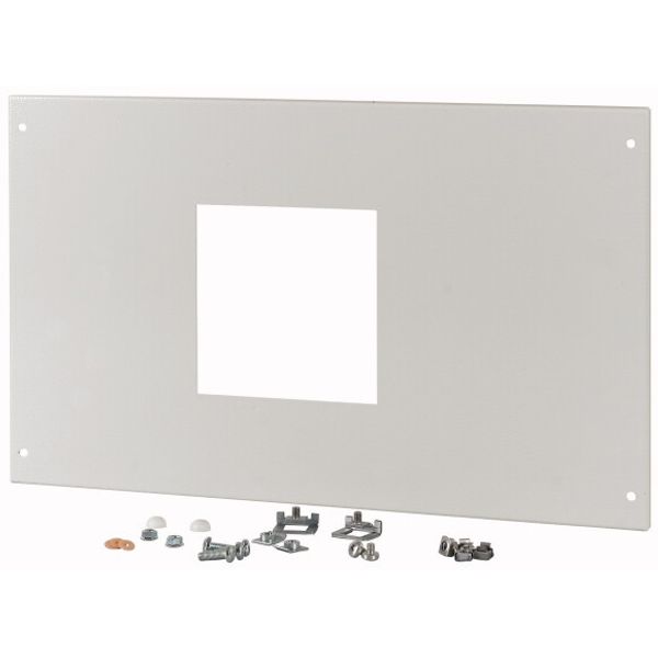 Front plate, NZM3, 4p horizontal for remote operator, HxW=300x600mm image 1