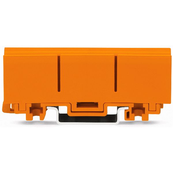 Mounting carrier for single- and double-row con. 2273 Series orange image 1