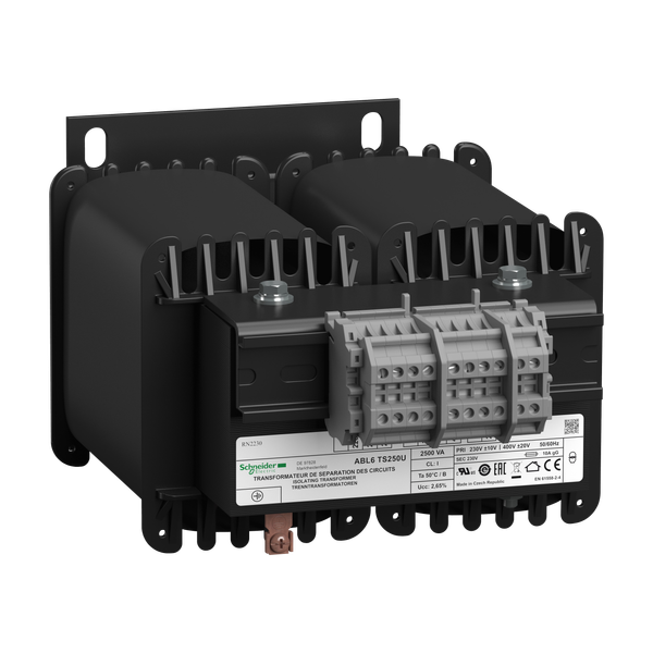 voltage transformer - 230..400 V - 1 x 230 V - 2500 VA image 6