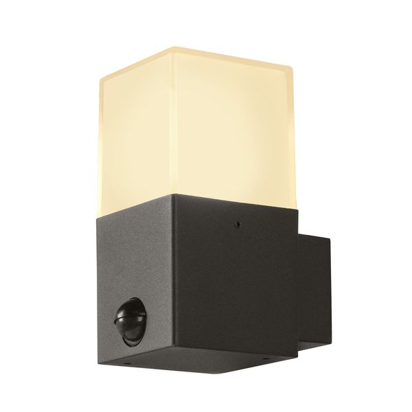 GRAFIT E27 square sensor, wall-mounted luminaires anthracite image 4