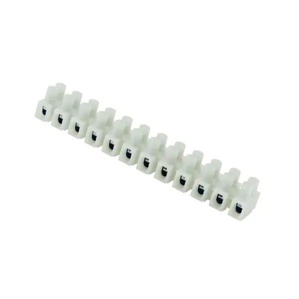 Thermoplastic connector strip LPA12-6 transparent image 1