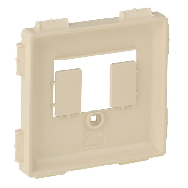 Cover plate Valena Life - TAE/TDO socket cover - ivory image 1