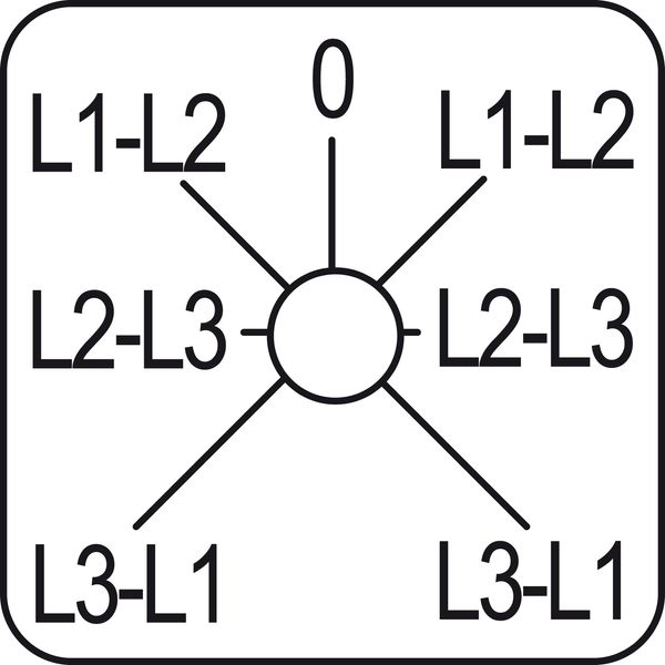 ETIKET NOKKENSCHAKELAAR 45X45 GEMARKEERD image 1