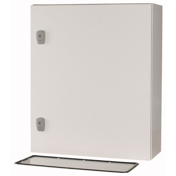 Wall enclosure with mounting plate, HxWxD=600x500x200mm image 2