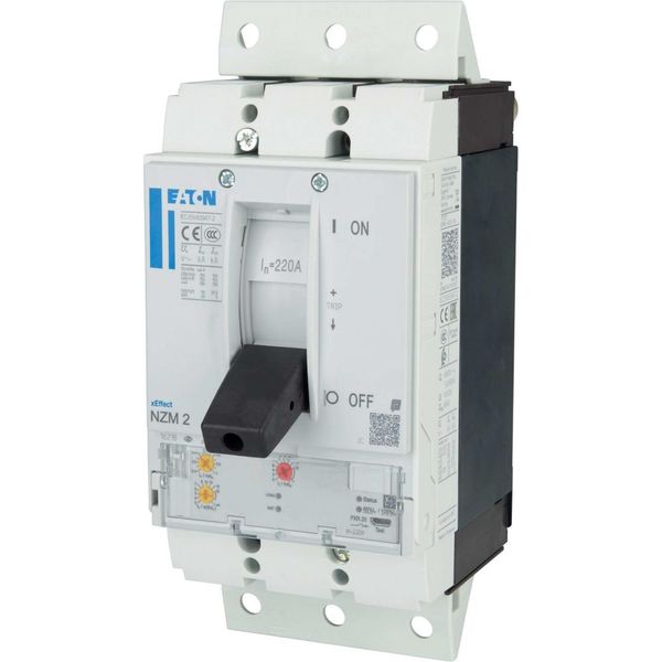 NZM2 PXR20 circuit breaker, 220A, 3p, plug-in technology image 9