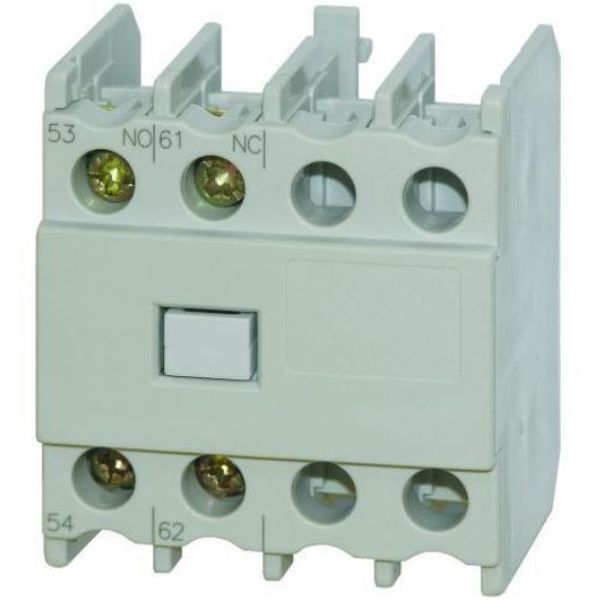 Auxiliary contact front 1NO+1NC, 3A  for LA3116-LA3316 image 1