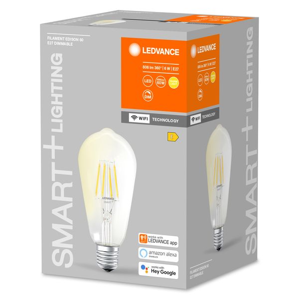 SMART+ WiFi Filament Edison Dimmable 60 5,5W E27 image 7