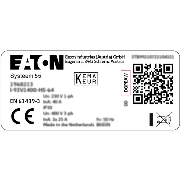 PV DBO 1-phase, 1x RCBO 1x MCB 1x HS 1x socket image 8