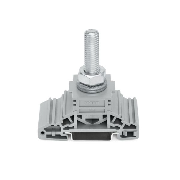 Stud terminal block lateral marker slots for DIN-rail 35 x 15 and 35 x image 1