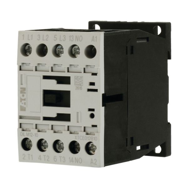 Contactor, 3 pole, 380 V 400 V 5.5 kW, 1 N/O, 48 V DC, DC operation, Screw terminals image 9