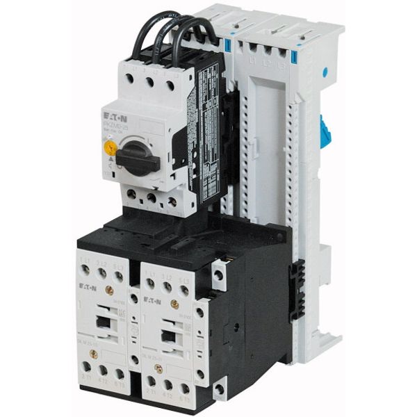 Reversing starter, 380 V 400 V 415 V: 5.5 kW, Ir= 8 - 12 A, 24 V DC, DC voltage image 1