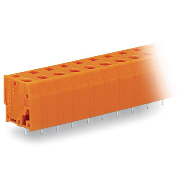 PCB terminal block 2.5 mm² Pin spacing 7.62 mm orange image 1