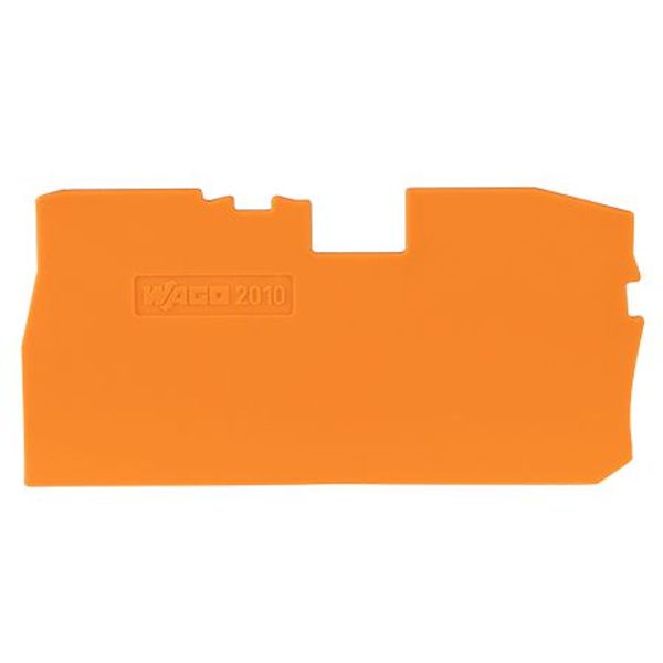 End plate 1 mm thick orange image 2