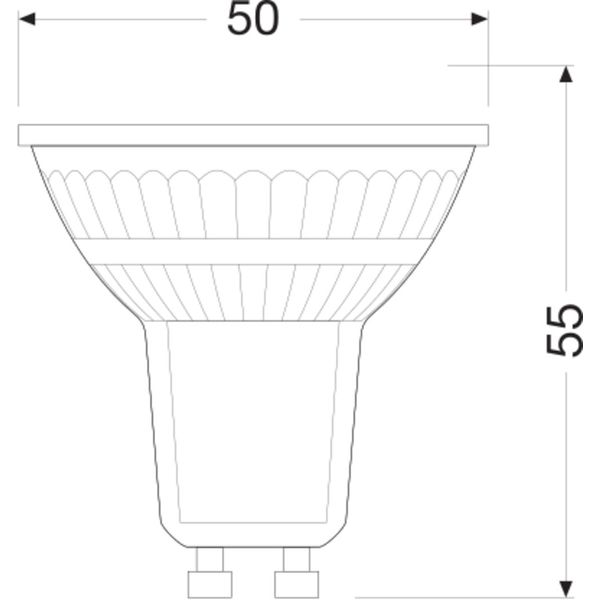 LED LAMPS ENERGY EFFICIENCY REFLECTOR S 50 36 ° 2.2 W/2700 K GU10 image 12