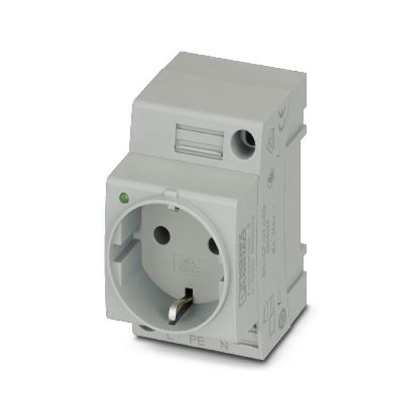 Socket outlet for distribution board Phoenix Contact EO-CF/UT/LED 250V 16A AC image 2