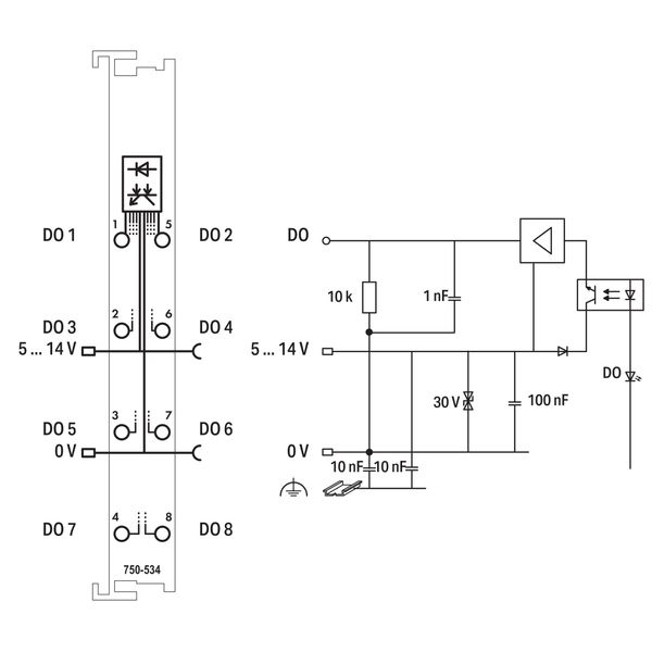 8-channel digital output 12 VDC 1 A - image 5