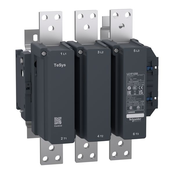 TeSys F contactor - 3P (3 NO) - AC-1 - = 690 V 1260 A - coil 230 V AC image 3