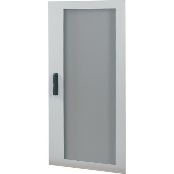 Transparent door (sheet metal), 3-point locking mechanism with clip-down handle, right-hinged, IP55, HxW=1030x570mm image 3