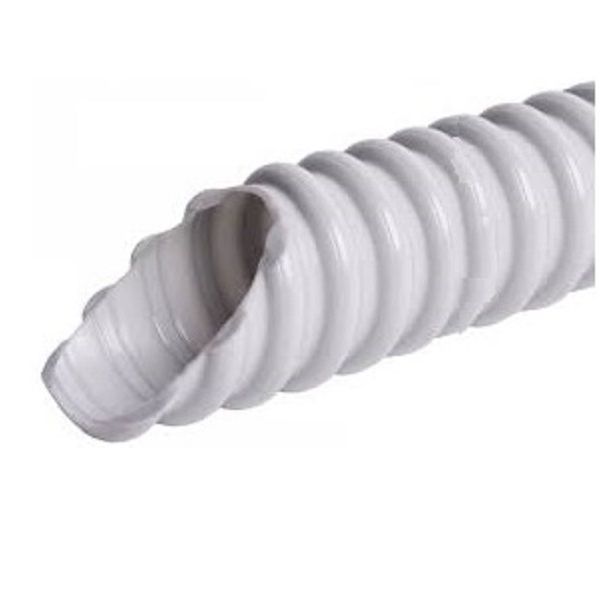 Drainage Flexible Spiral Conduit 30m 20mm White THORGEON image 1