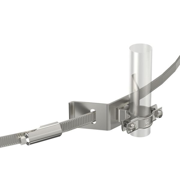 isCon HS VA Cable bracket with tight.strap for isCon conductor ¨23mm image 1