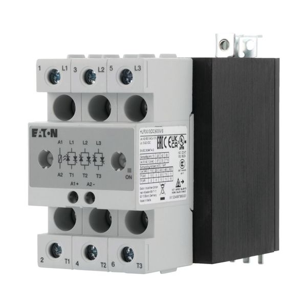 Solid-state relay, 3-phase, 30 A, 42 - 660 V, DC, high fuse protection image 5