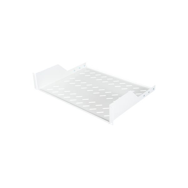 19" Shelf Fix, 2U, up to 30kg Load, D=350mm, Low Profile image 1