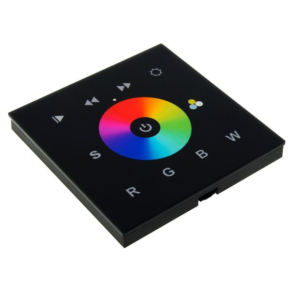 LED DMX Controller Touch RGBW black image 1
