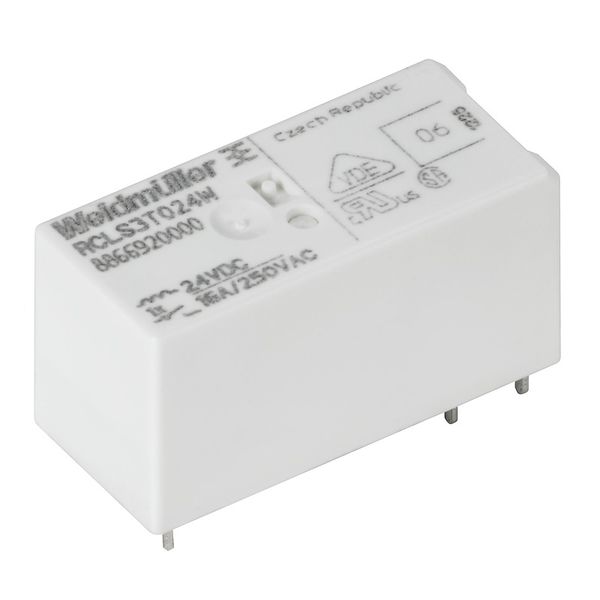 Miniature industrial relay, 24 V DC, No, 1 NO contact (AgSnO) , 250 V  image 2