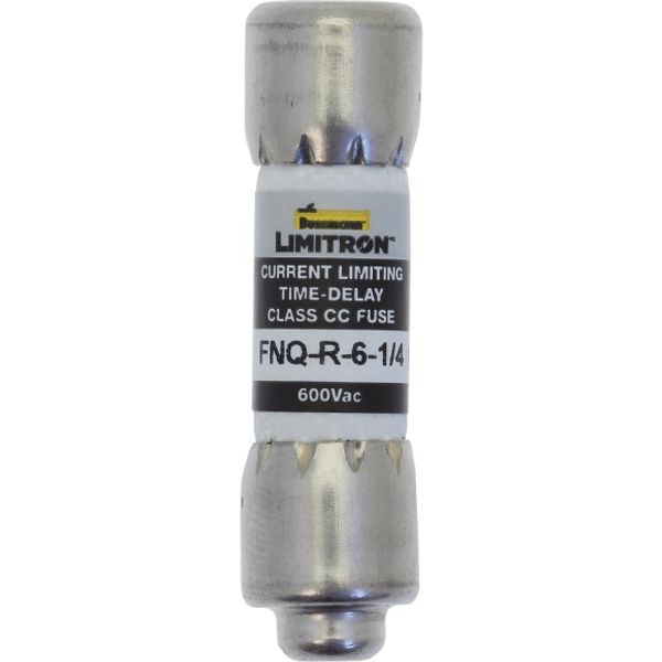 Fuse-link, LV, 6.25 A, AC 600 V, 10 x 38 mm, 13⁄32 x 1-1⁄2 inch, CC, UL, time-delay, rejection-type image 2