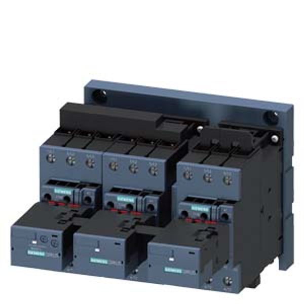 Contactor assembly for star-delta (wye-delta) start AC-3, 55 kW/400 V, 24 V AC 50/60 Hz, image 2