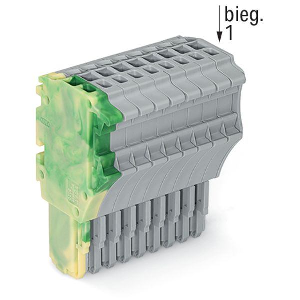 1-conductor female connector Push-in CAGE CLAMP® 1.5 mm² green-yellow/ image 2