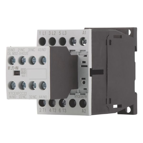 Contactor, 380 V 400 V 3 kW, 2 N/O, 2 NC, 230 V 50 Hz, 240 V 60 Hz, AC operation, Screw terminals image 19