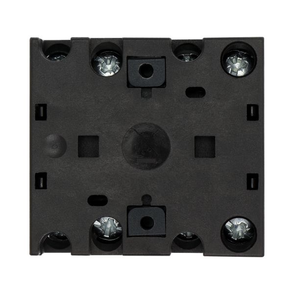 Changeover switches, T0, 20 A, flush mounting, 2 contact unit(s), Contacts: 4, With spring-return from START, 45 °, momentary/maintained, AUTO-0-HAND image 11