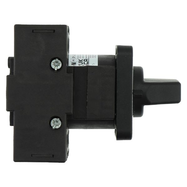 On-Off switch, P1, 40 A, flush mounting, 3 pole + N, with black thumb grip and front plate image 25