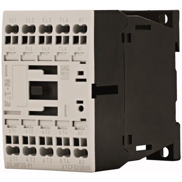 Contactor, 4 pole, AC operation, AC-1: 22 A, 24 V 50/60 Hz, Push in terminals image 2