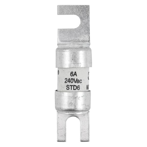 Fuse-link, LV, 6 A, AC 240 V, BS88, 12 x 47 mm, gL/gG, BS image 18