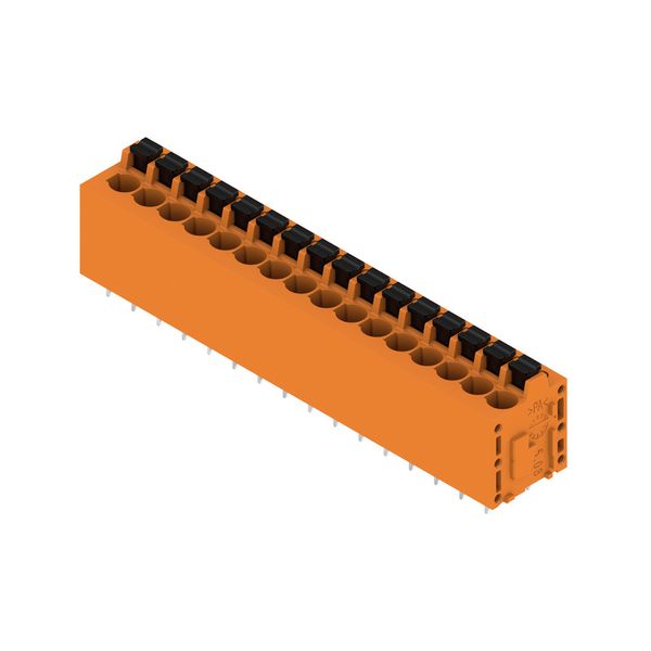 PCB terminal, 5.08 mm, Number of poles: 16, Conductor outlet direction image 2