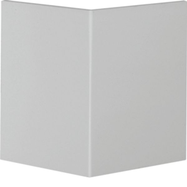 External corner lid for wall trunking BR lid 80mm in light grey image 1