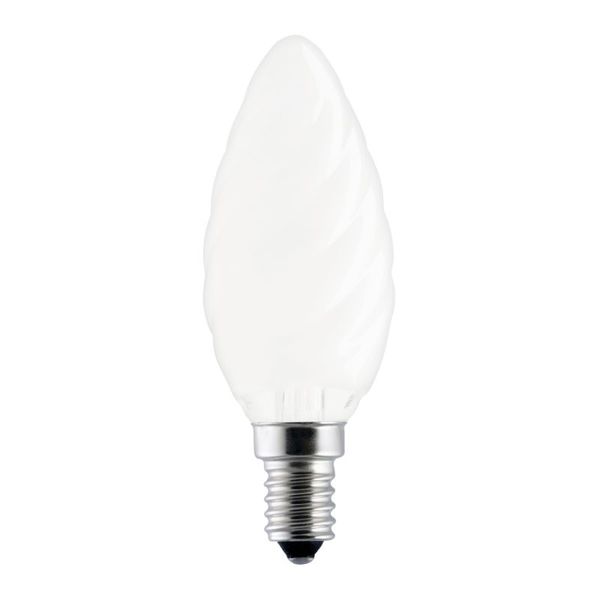Incandescent Bulb E14 60W B35 220V Twisted FR. image 1