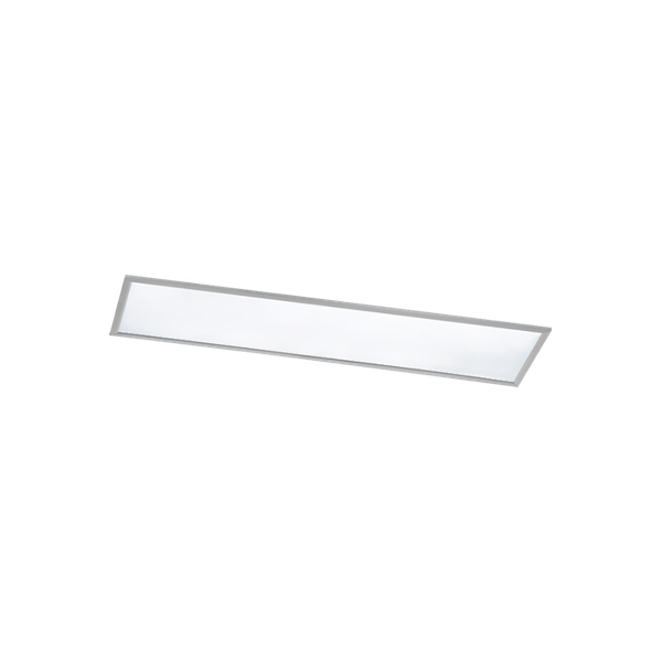 WiZ Griffin LED ceiling lamp 110x30 cm brushed steel RGBW image 1