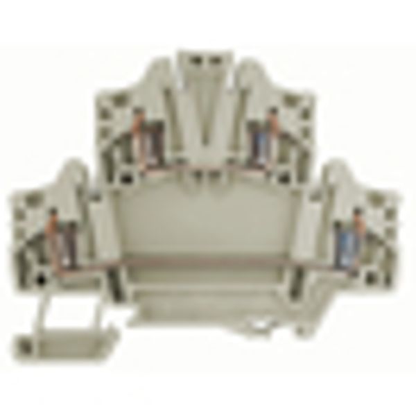 Spring clamp double-level terminal HMD.2N grey, 2.5 mmý image 2