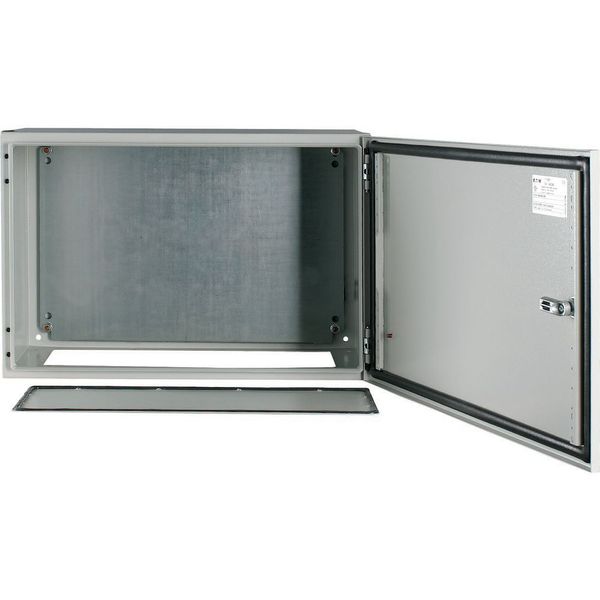 Wall enclosure with mounting plate, HxWxD=400x600x300mm image 6