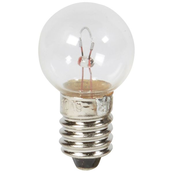 Lamp - for emergency lighting luminaires - 6 V - 0.9 A - 5.5 W (E10) image 1