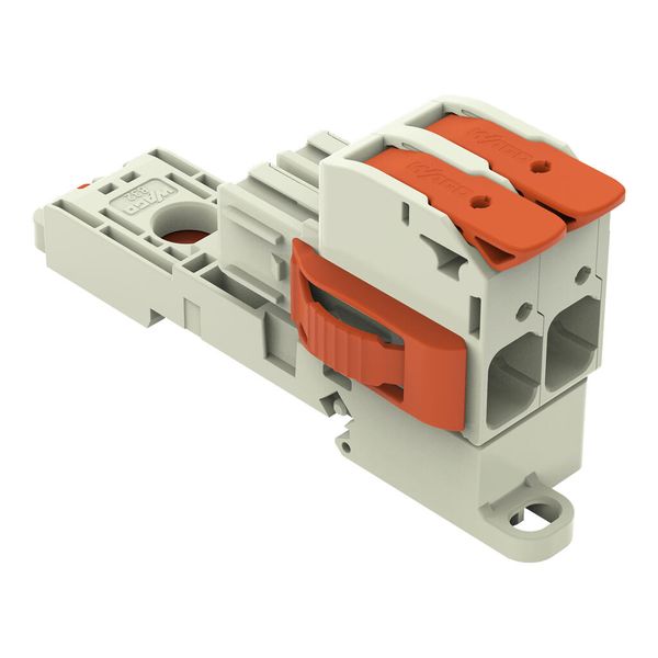 832-1102/037-000/306-000 1-conductor female connector; lever; Push-in CAGE CLAMP® image 1