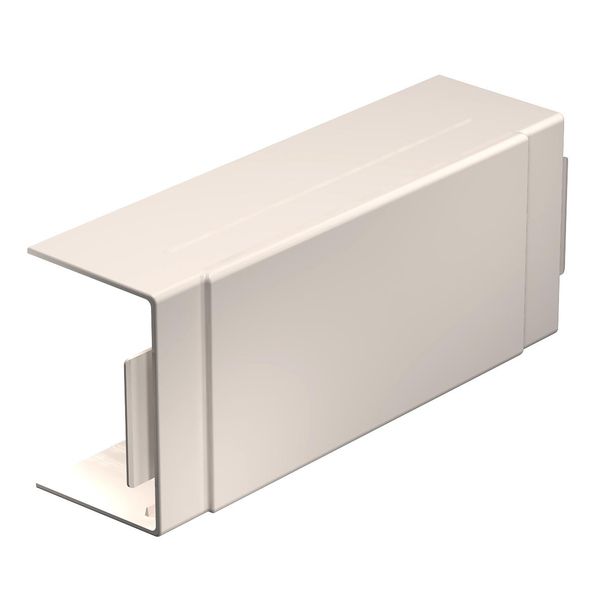 WDK HK60090CW  T-piece cover and crossover, for WDK channel, 60x90mm, cream white Polyvinyl chloride image 1
